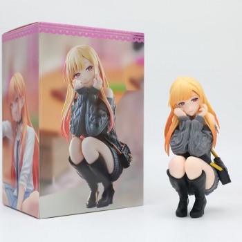 14cm My Dress-Up Darling Kitagawa Marin squatting figure