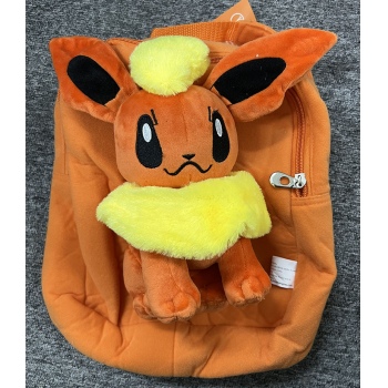 Pokemon children plush backpack school bag