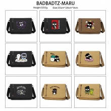 BADBADTZ-MARU XO retro canvas messenger crossbody ...