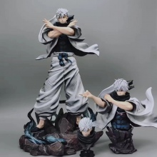 36cm Jujutsu Kaisen Gojo Satoru‌ anime figure 3 heads