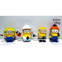 4pcs/set 8.5cm Despicable Me anime figures(OPP bag)