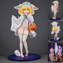 22cm Arknights Suzuran Halloween Pumpkin Anime Fig...