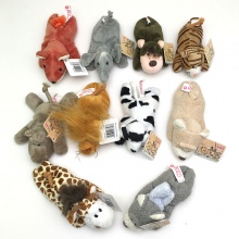 12cm Animal Fridge Magnets plush dolls(10pcs a set...