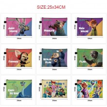 Zootopia anime A4 file folder documents bag