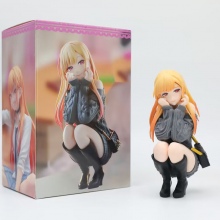 14cm My Dress-Up Darling Kitagawa Marin squatting figure