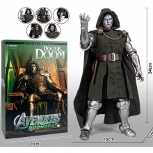 34cm Doctor Doom Action Figure